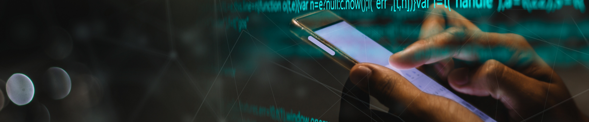 Women use cell phones to detect cybersecurity security